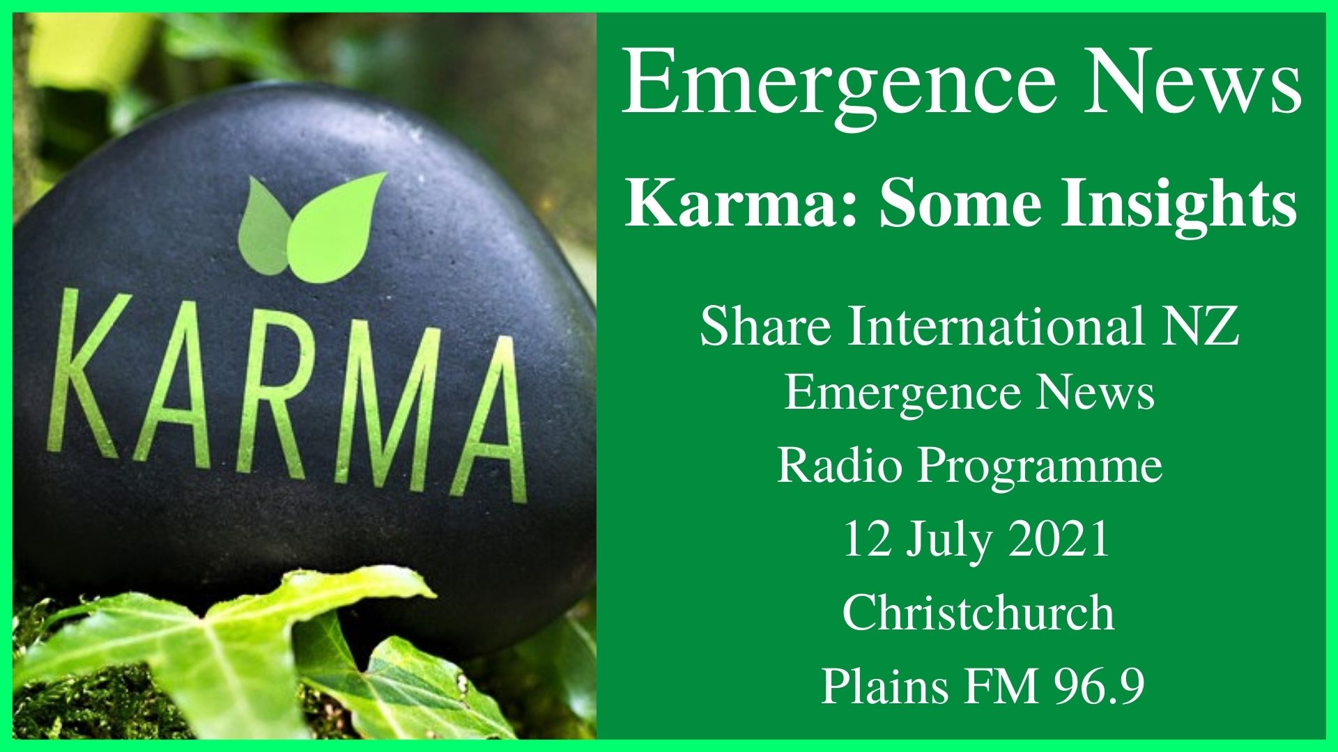 54) Karma Some Insights