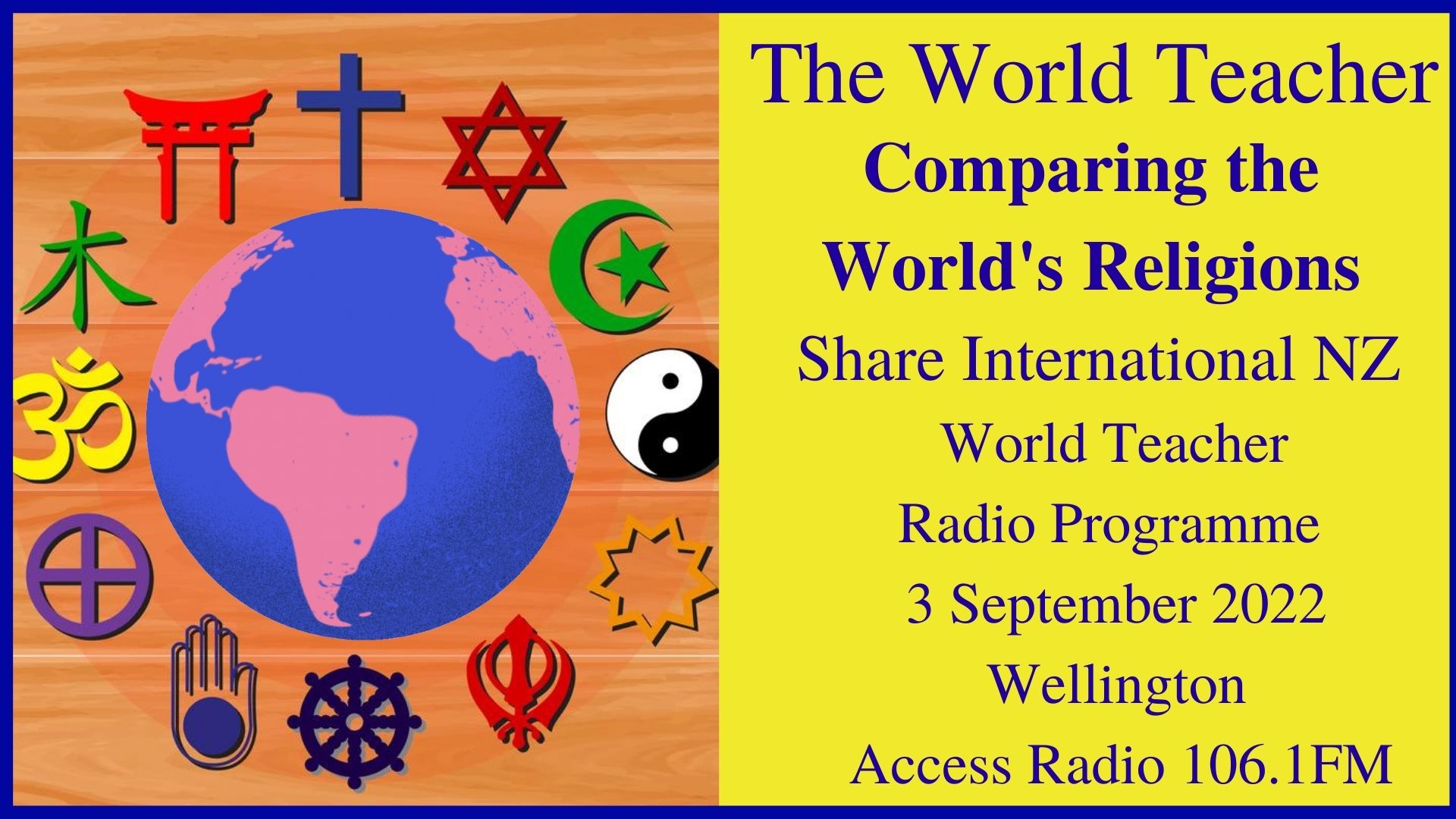 5) Comparing the World's Religions