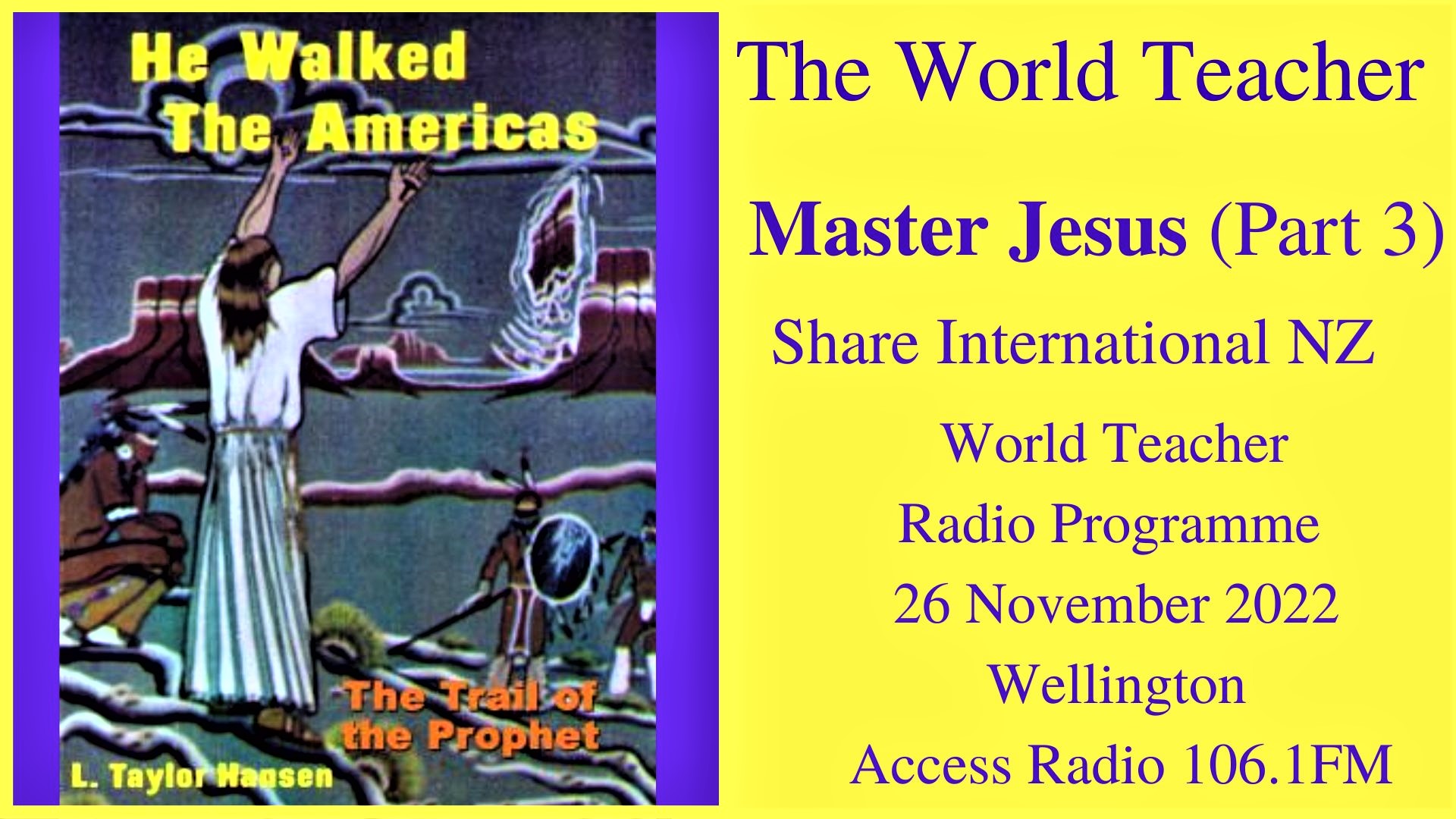 8) The Master Jesus (Part 3)