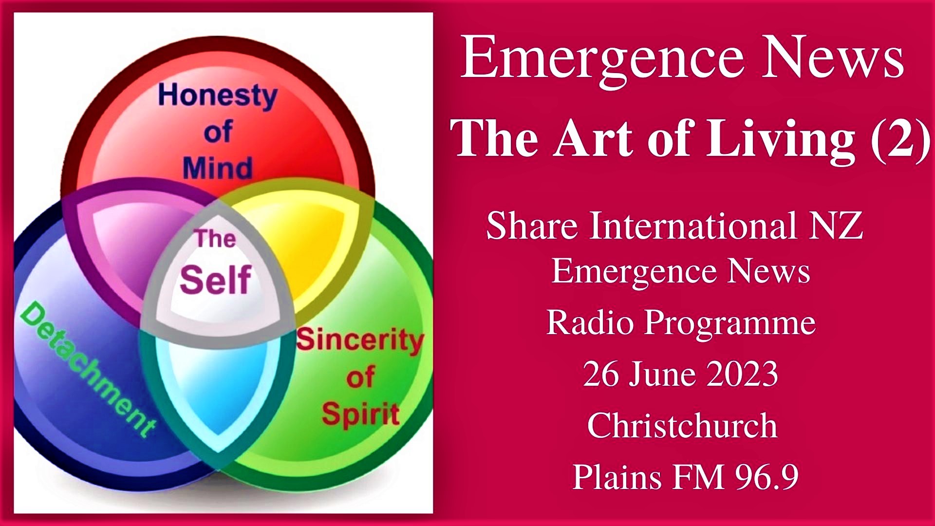 28) The Art of Living (2)