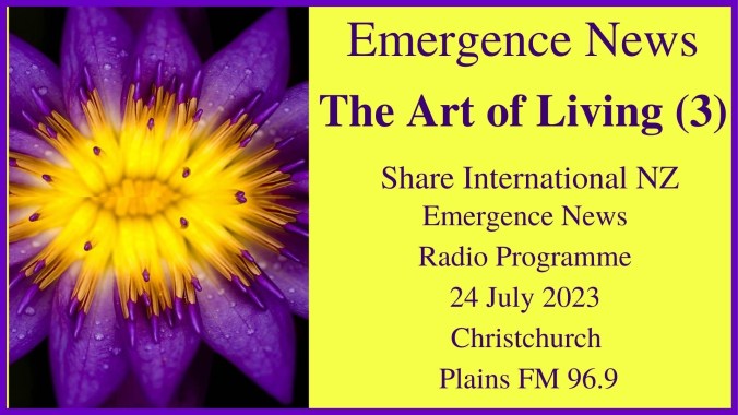 30) The Art of Living (3)