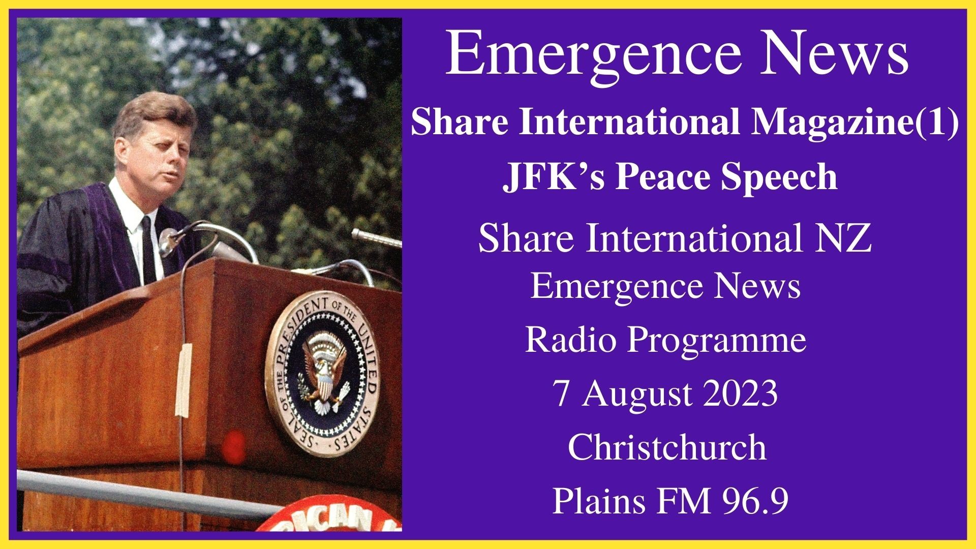 31) SI Magazine (1) JFK's Peace Speech