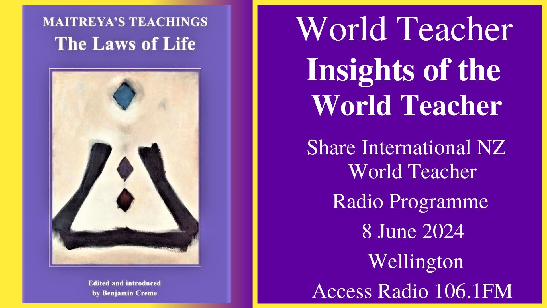 29) Insights of the World Teacher