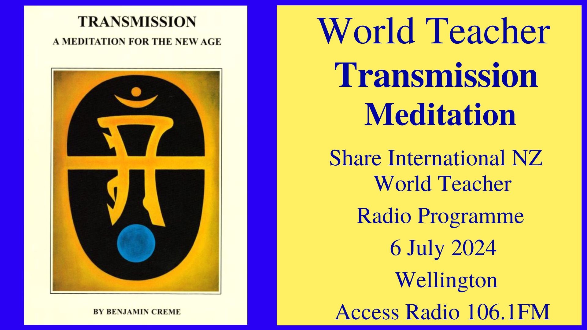 30) Transmission Meditation