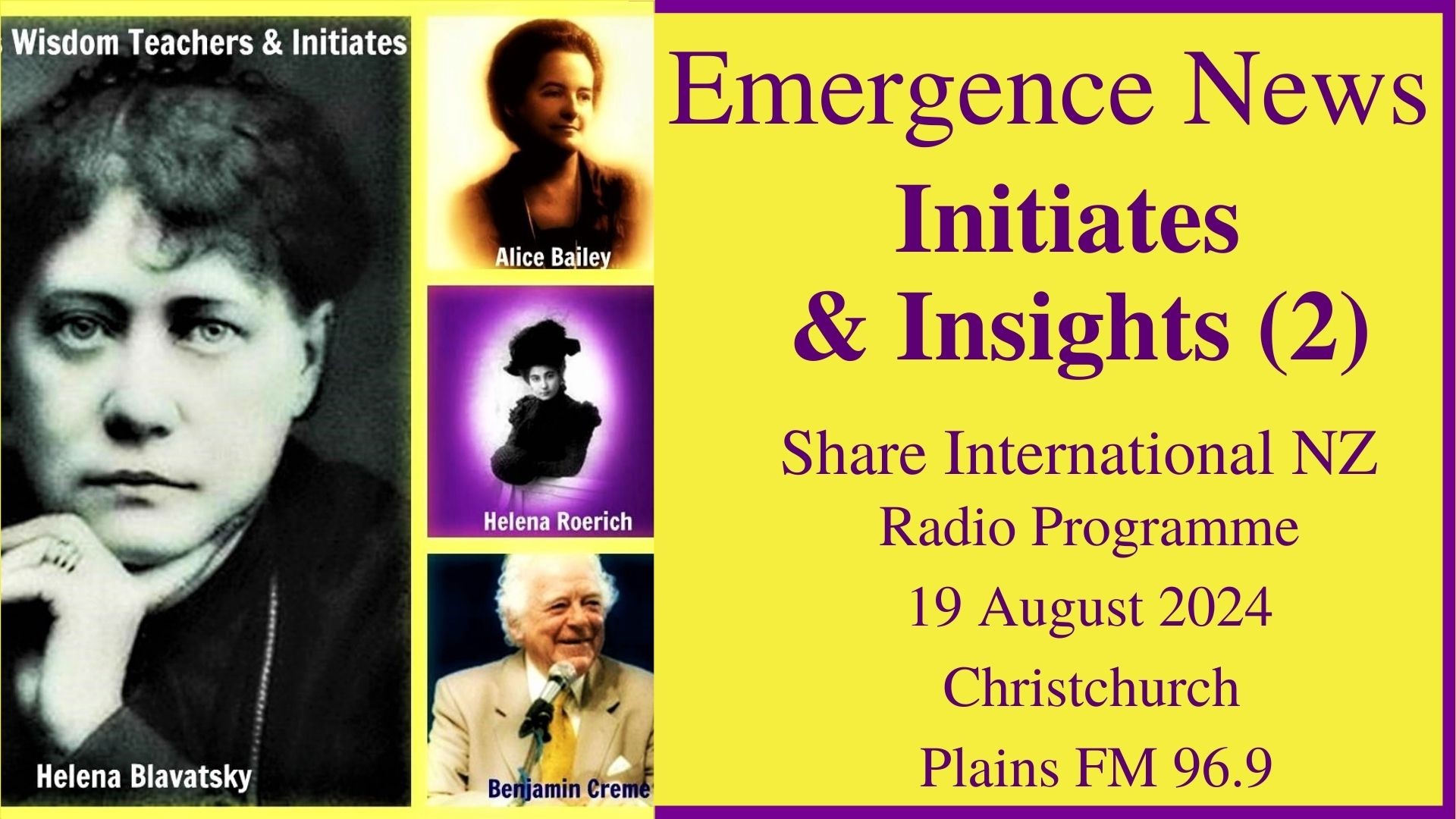 56) Initiates & Insights (2)