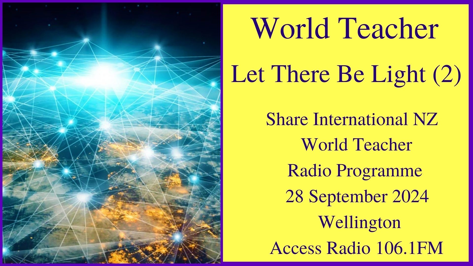 33) Let There Be Light (Part 2)