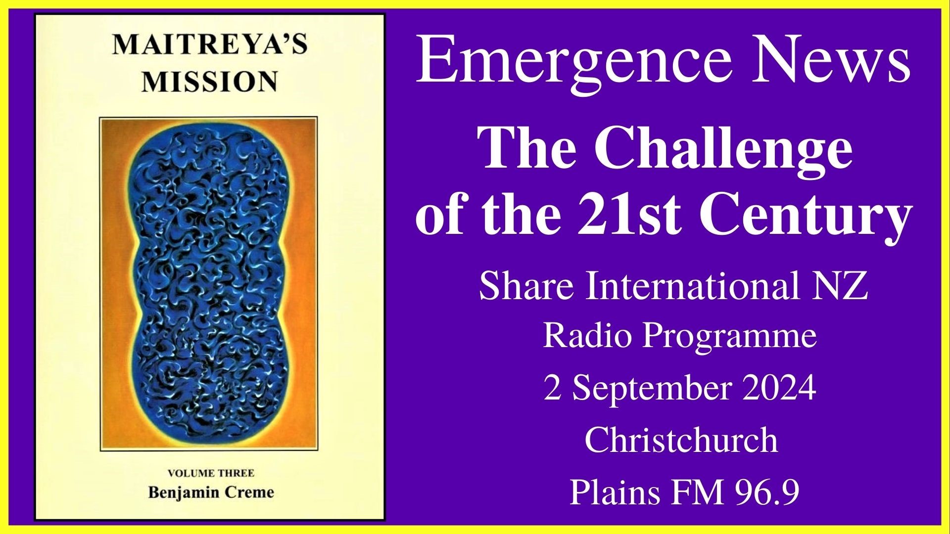 57) The Challenge of the 21st Century