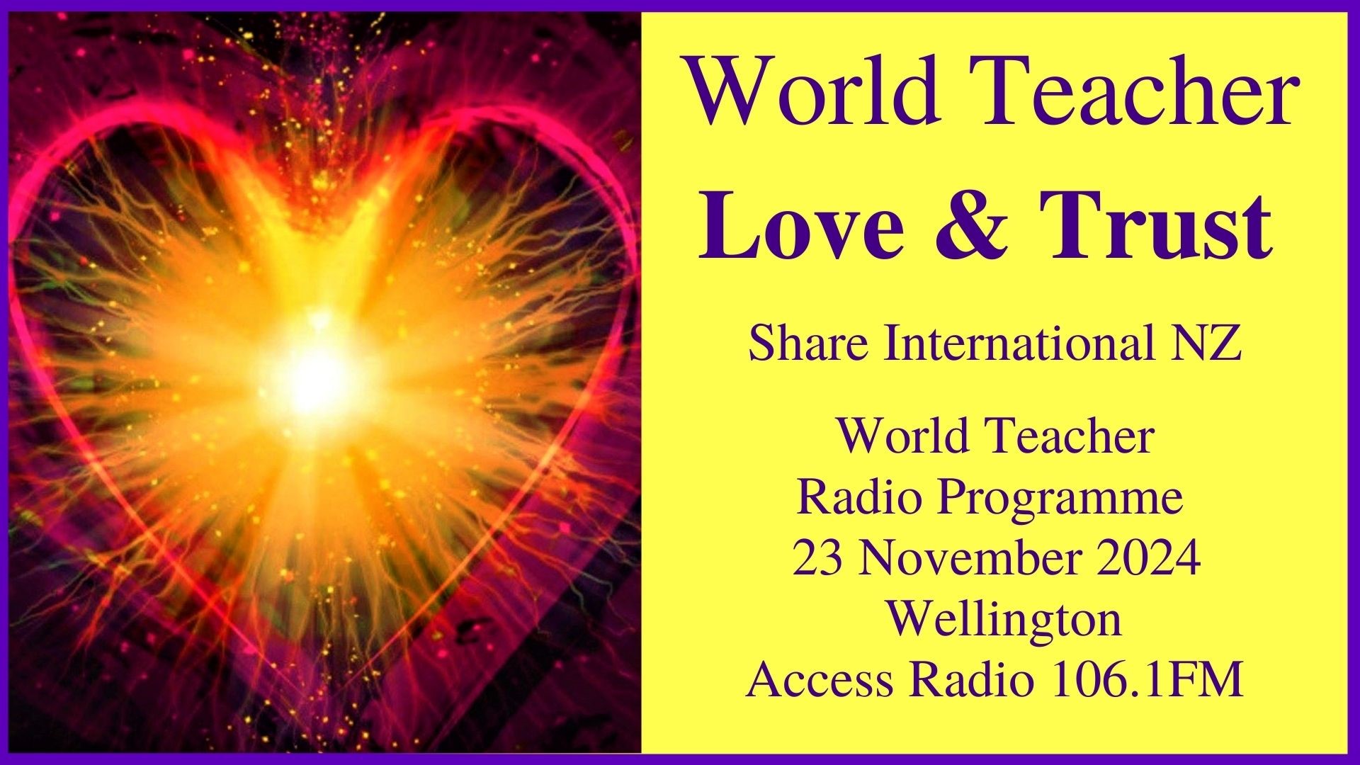 35) Love and Trust (purple)